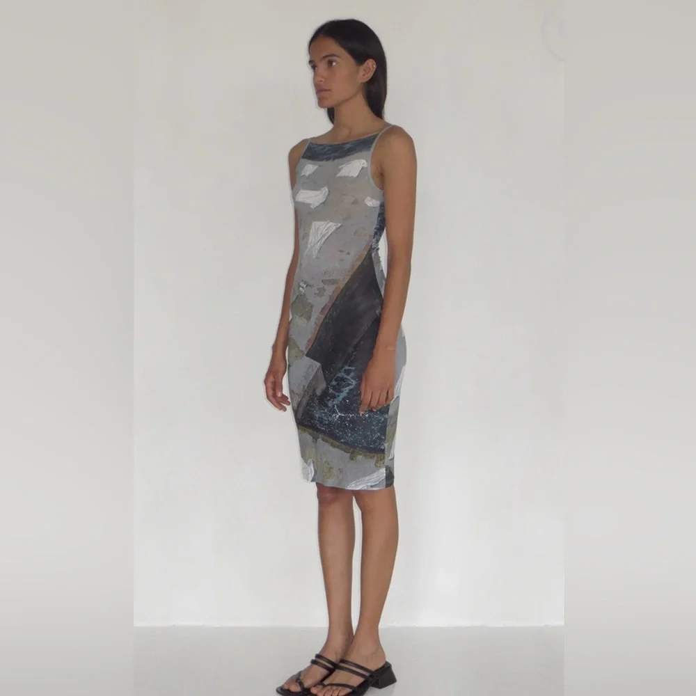Paloma Wool x Riccardo Maria Chiacchio ‘ Maria ‘ Front Back Reversible Dress - Picture 3 of 10